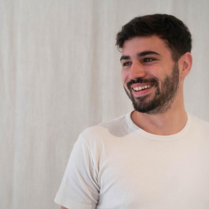 Portrait of Liam Calder, community mentor and Italian cuisine specialist